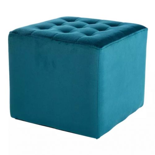 Пуф Signal LORI Velvet Bluvel 85 (бирюзовый)