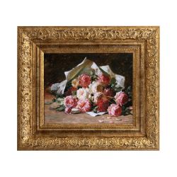 Эббот Фуллер Грейв «Букет роз», картина в раме