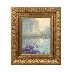 Эббот Фуллер Грейвс «Дамы у беседки», картина в раме