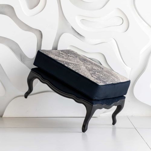 Банкетка для кресла «Старинный замок» black