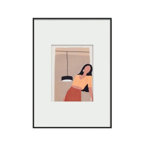Интерьерный жикле “Leaning woman”