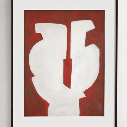 Интерьерное жикле “Composition in red”