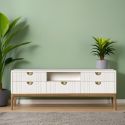 Тумба ТВ широкая М305W White