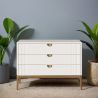 Комод 3 ящика М401W White