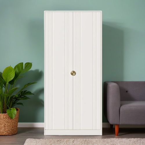 Шкаф 2 двери М802W White