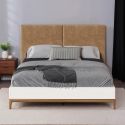 Кровать с мягкой  спинкой М208W White
