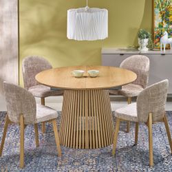 Стол обеденный Halmar FARGO 120 (натуральный/натуральный)