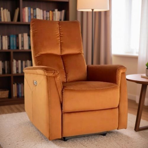 Кресло Signal NEPTUN Velvet Bluvel 4215 раскладное (корица)