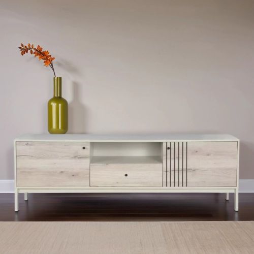 Тумба под телевизор Signal FROST RTV-1 180 (дуб альпийский/белый)