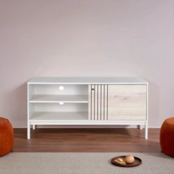 Тумба под телевизор Signal FROST RTV-2 120 (дуб альпийский/белый)