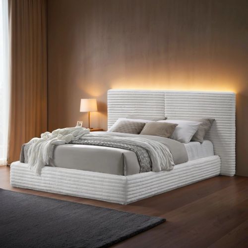 Кровать Halmar MADERA (кремовый) 160/200
