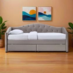 Кровать Halmar ALOHA (бежевый) 90/200