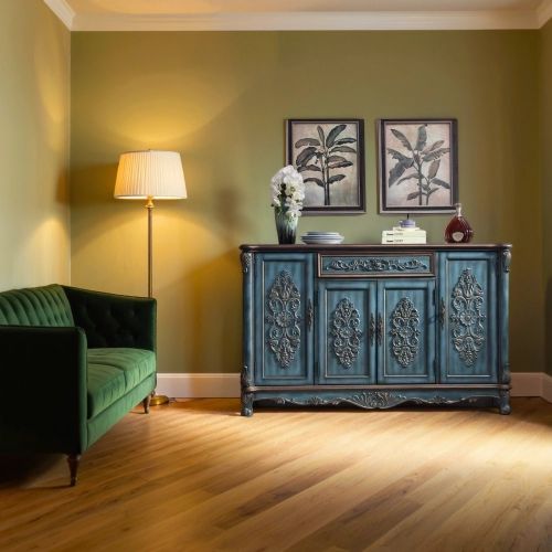 Комод Cilan 160, античный синий