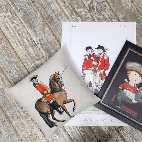Арт-постер «Английская униформа, 1815»