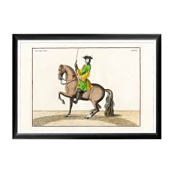 Арт-постер «Верховая езда, Урок № 12»