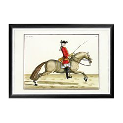 Арт-постер «Верховая езда, Урок № 13»