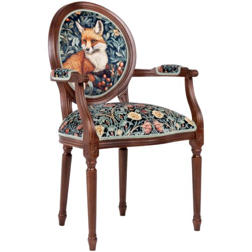 Кресло (стул с подлокотниками) «Бал сказок. Лиса»