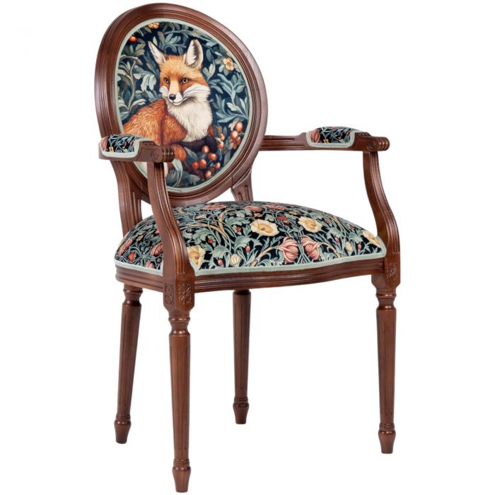 Кресло (стул с подлокотниками) «Бал сказок. Лиса»