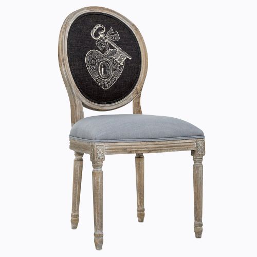 Стул «Ключ к сердцу / Грэй»