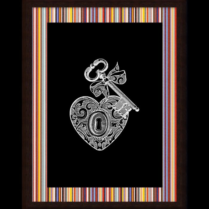 Арт-постер «Ключ к сердцу / Страйп»