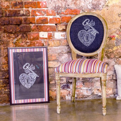 Арт-постер «Ключ к сердцу / Страйп»