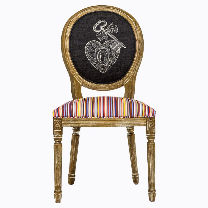 Стул «Ключ к сердцу / Страйп»
