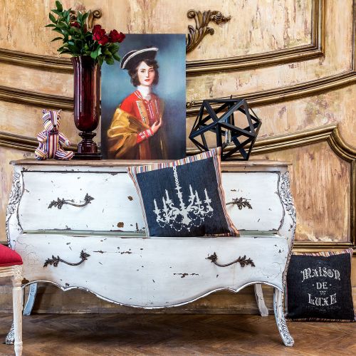 Декоративная подушка «Канделябр Страйп»