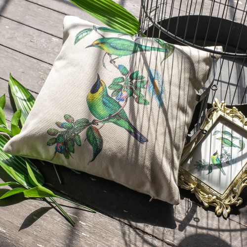 Интерьерная подушка «Райские птицы»