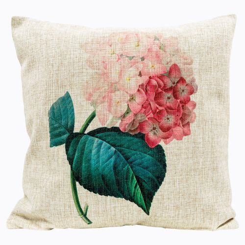 Интерьерная подушка «Цветочный ноктюрн», версия 10