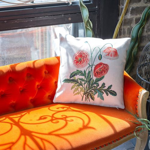 Интерьерная подушка «Ботаническое барокко», версия 10