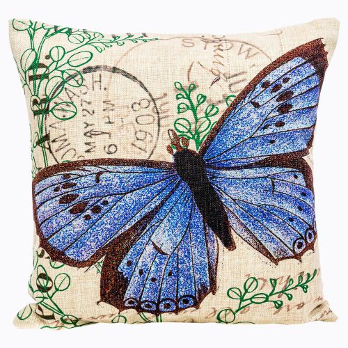 Интерьерная подушка «Почтовый роман», версия 4