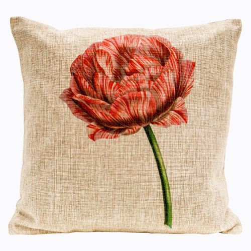 Интерьерная подушка «Цветочный ноктюрн», версия 1