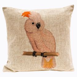 Интерьерная подушка «Экзотический полет», версия 4