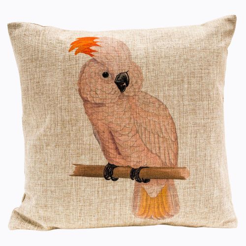 Интерьерная подушка «Экзотический полет», версия 4