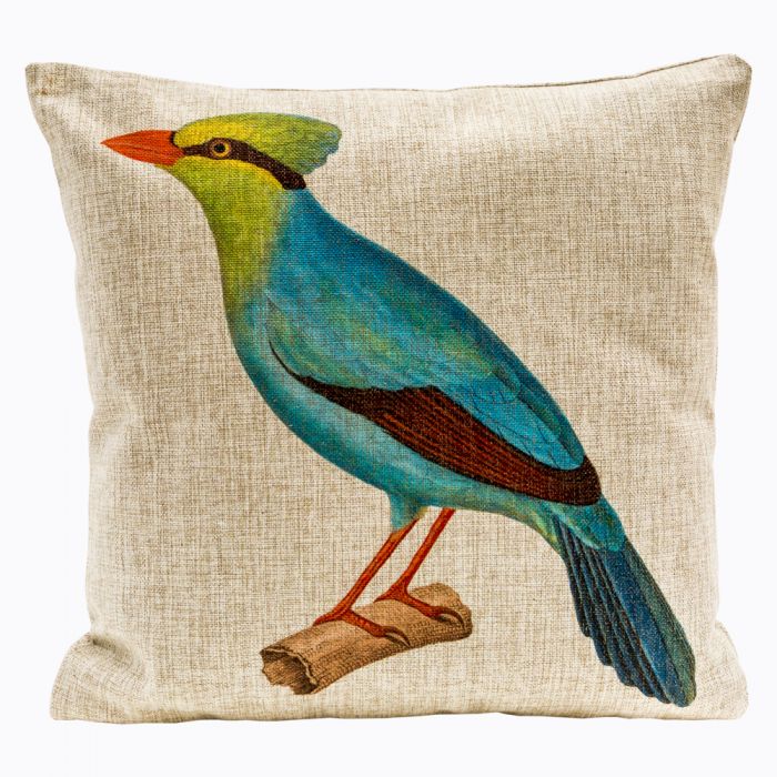 Интерьерная подушка «Экзотический полет», версия 5