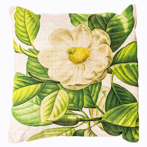 Интерьерная подушка «Цветочный перфоманс», версия 19