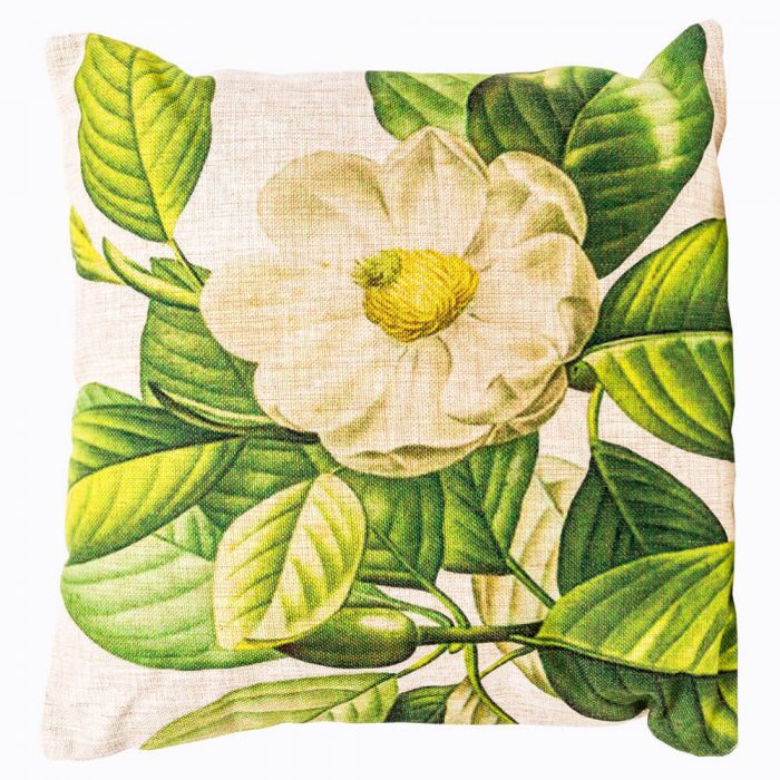 Интерьерная подушка «Цветочный перфоманс», версия 19