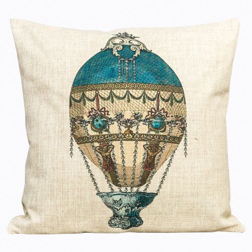 Интерьерная подушка «Монгольфьер», версия 2