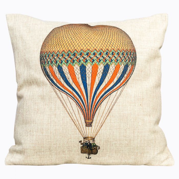 Интерьерная подушка «Монгольфьер», версия 8
