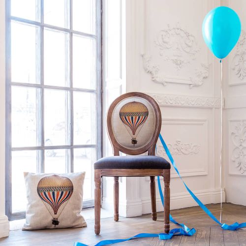 Интерьерная подушка «Монгольфьер», версия 8