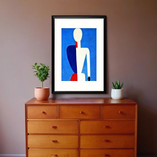 Арт-постер «Полуфигура: прототип нового образа»