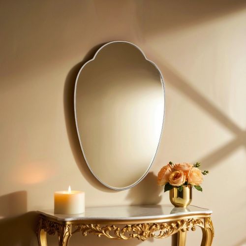 Milis Silver (Милис) Зеркало в тонкой раме Smal 55*89 см