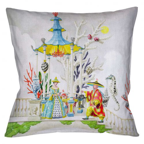 Подушка декоративная «Мечты о Поднебесной» версия 9
