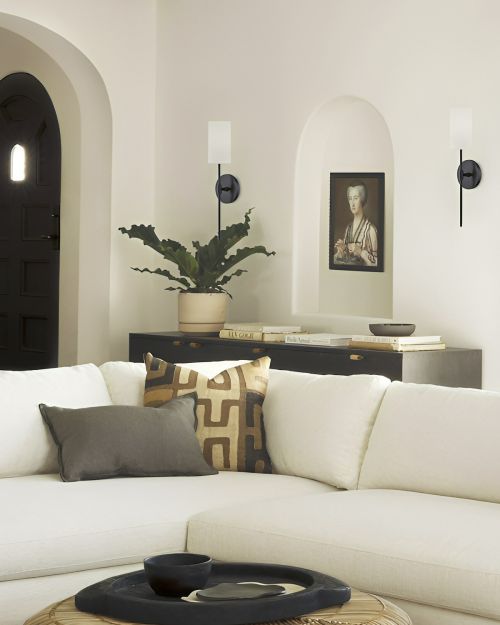 Чёрное бра “Аспен”