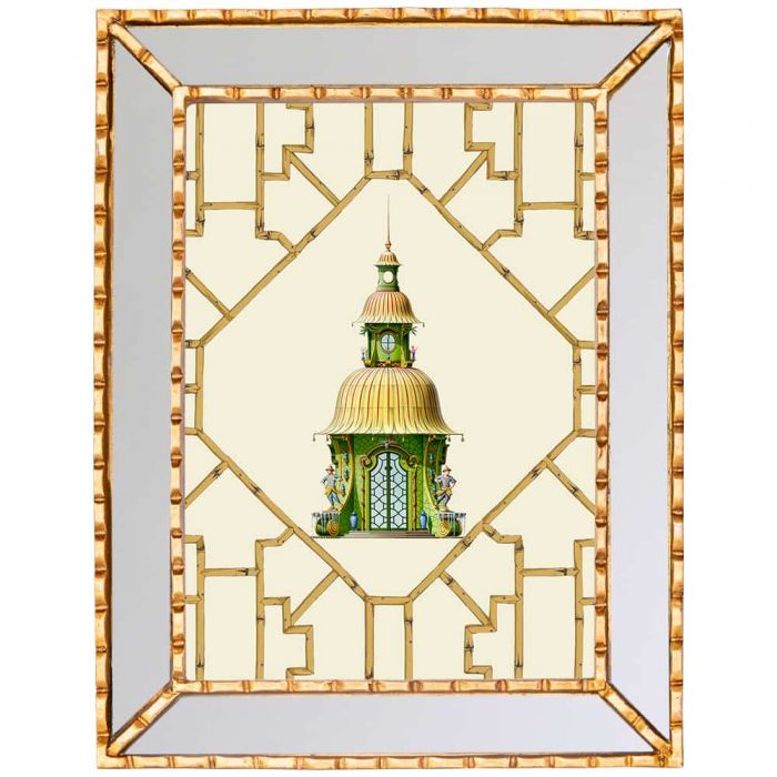 Картина в раме «Мечты о Поднебесной» версия 1