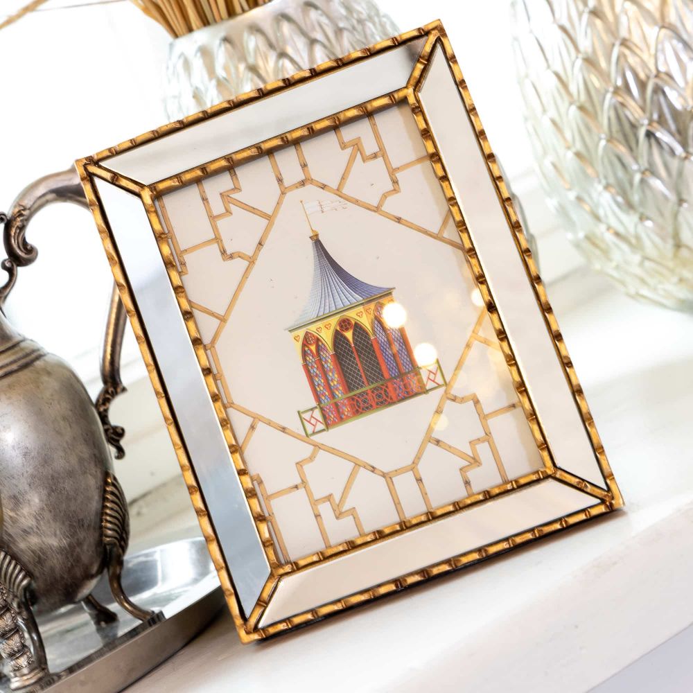 Картина в раме «Мечты о Поднебесной» версия 4