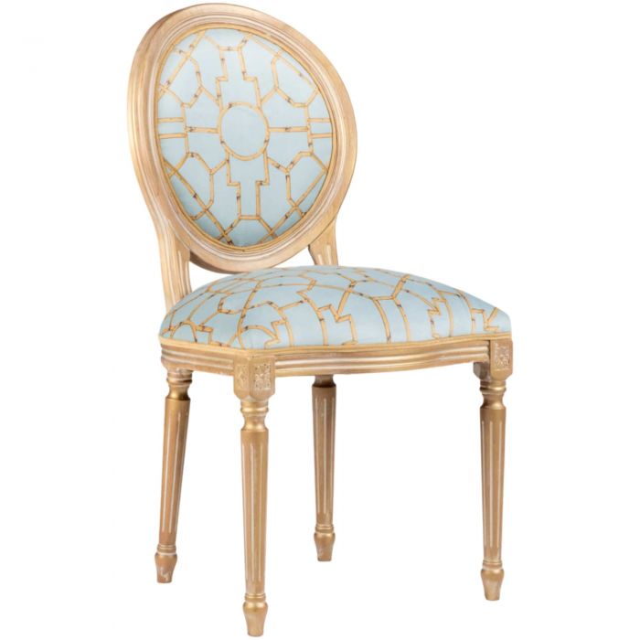 Стул «Мечты о Поднебесной», версия blue