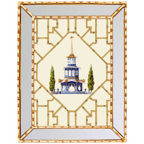 Картина в раме «Мечты о Поднебесной» версия 5