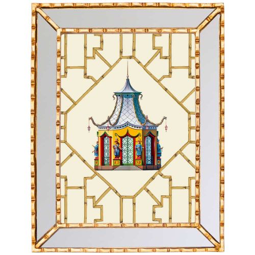 Картина в раме «Мечты о Поднебесной» версия 6