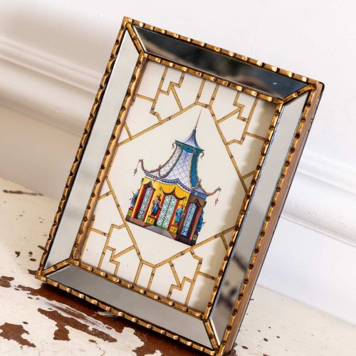 Картина в раме «Мечты о Поднебесной» версия 6